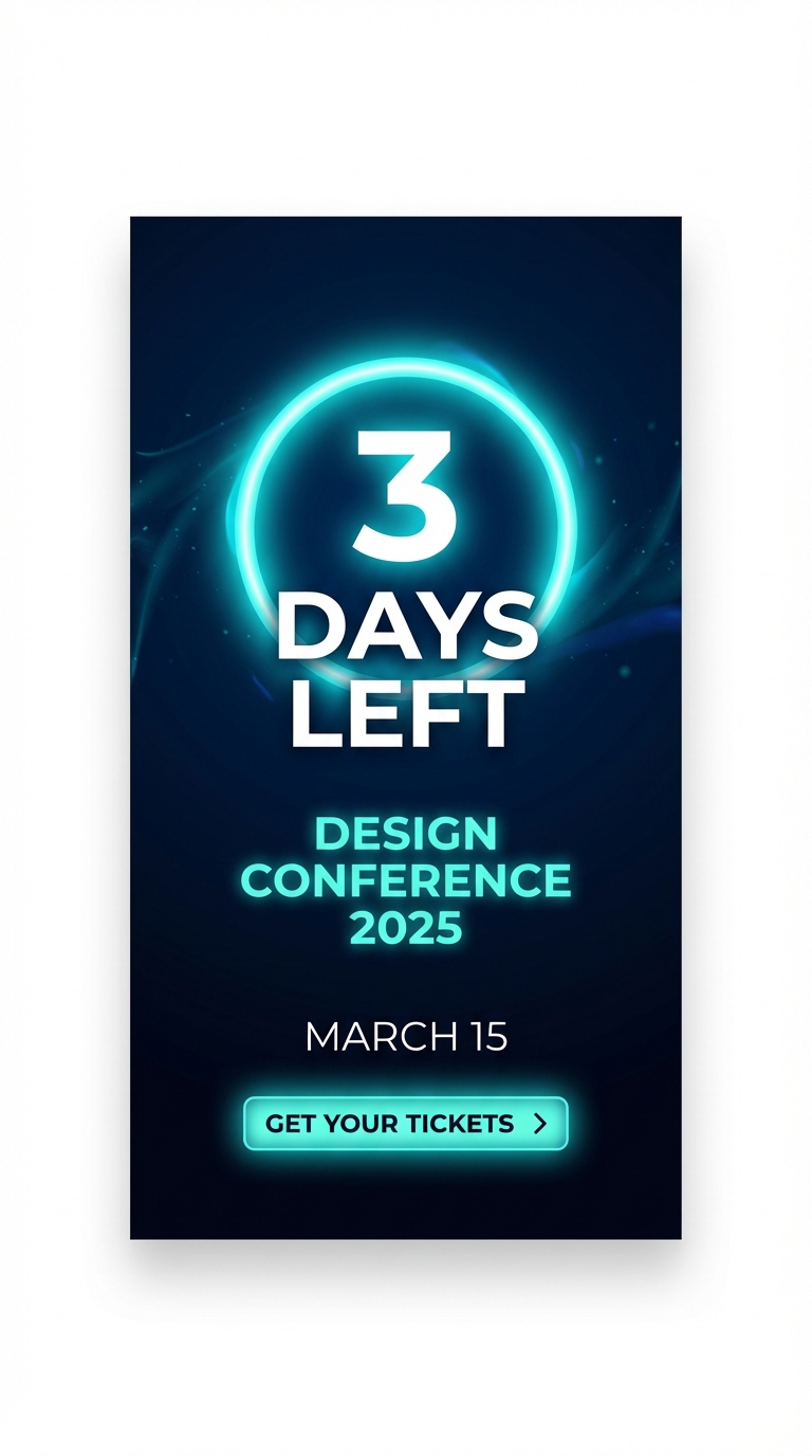 Countdown / Event — Instagram Stories template