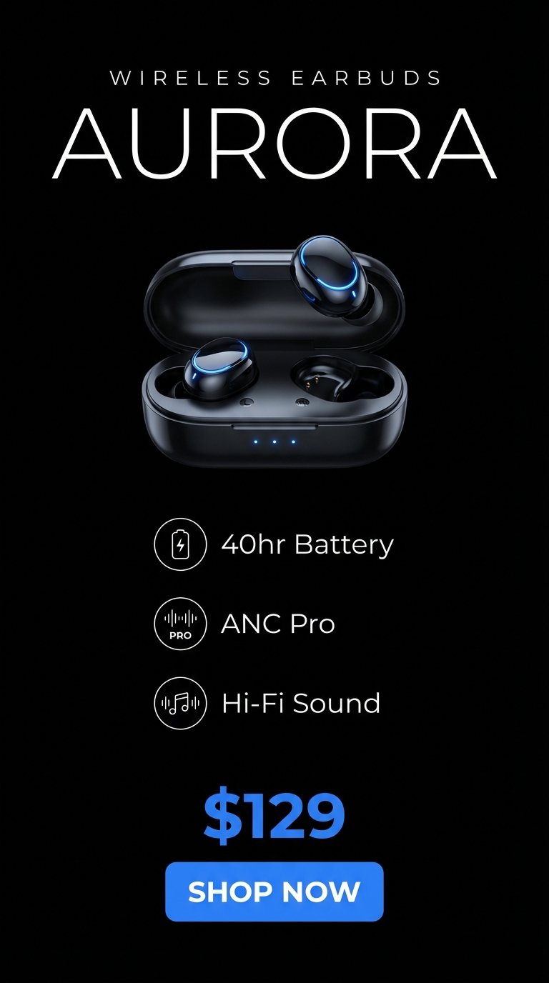 Product Feature — Instagram Stories template