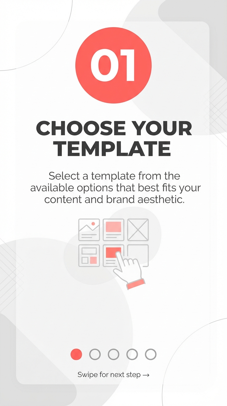 Tutorial / How-To — Instagram Stories template