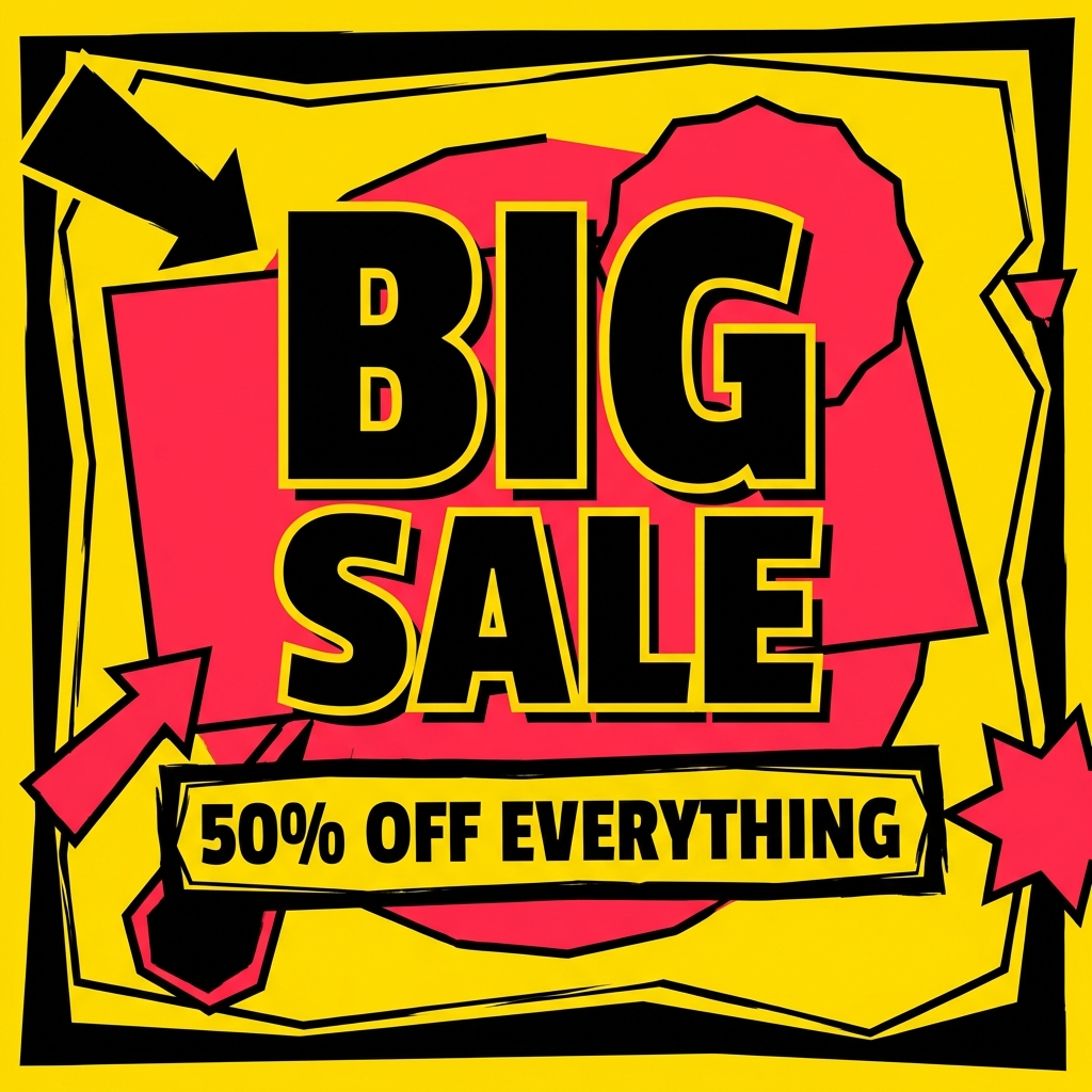 Bold Neo-Brutalism — Instagram Posts template