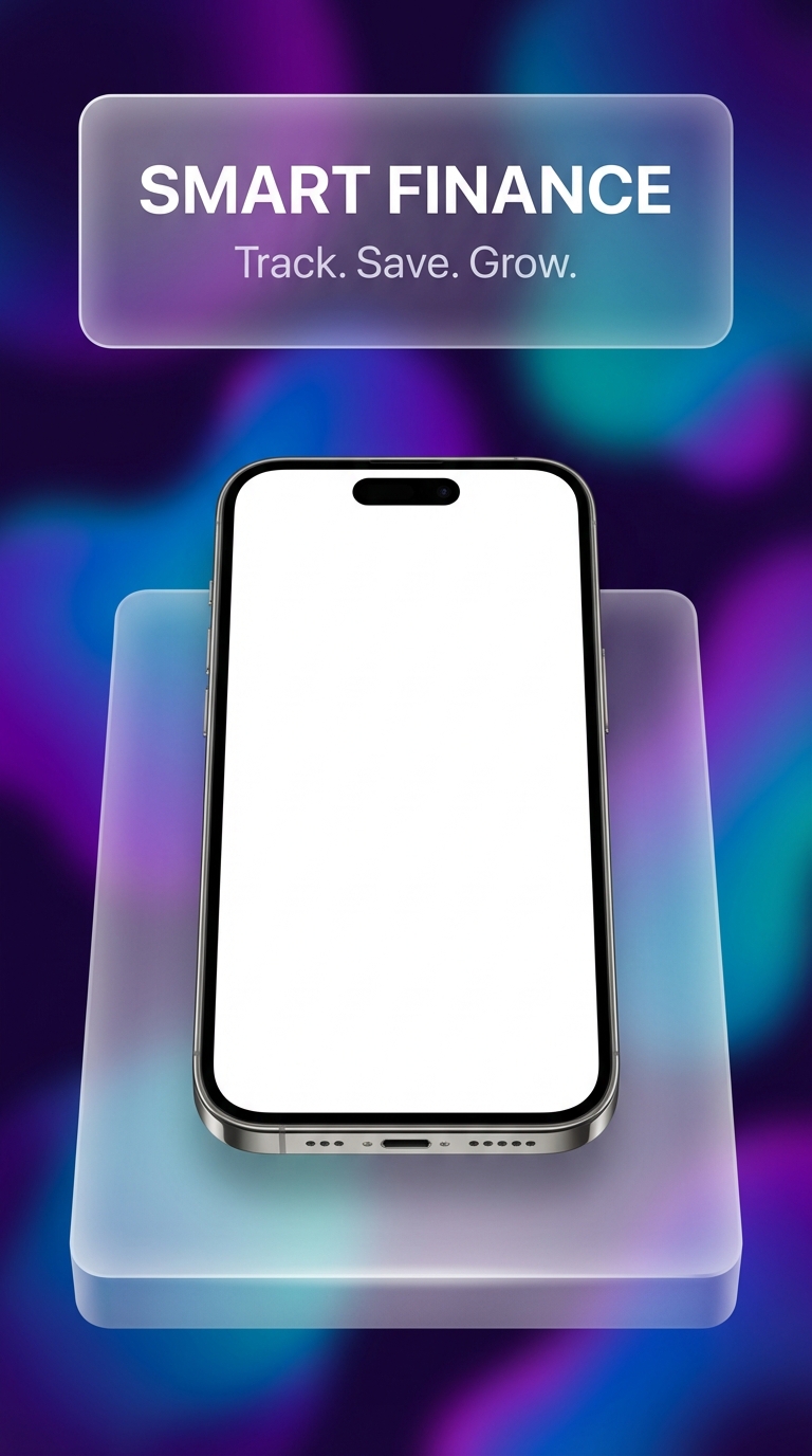 Glassmorphism — App Store Previews template