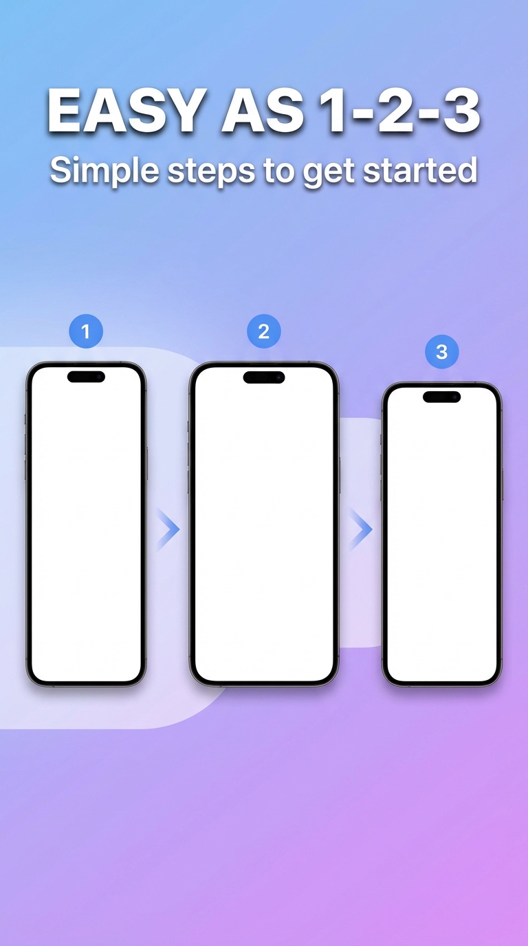 Multi-Step Flow — App Store Previews template