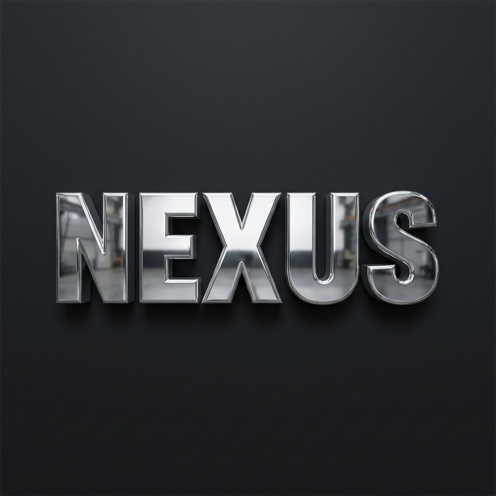 Chrome Metallic — Logos template