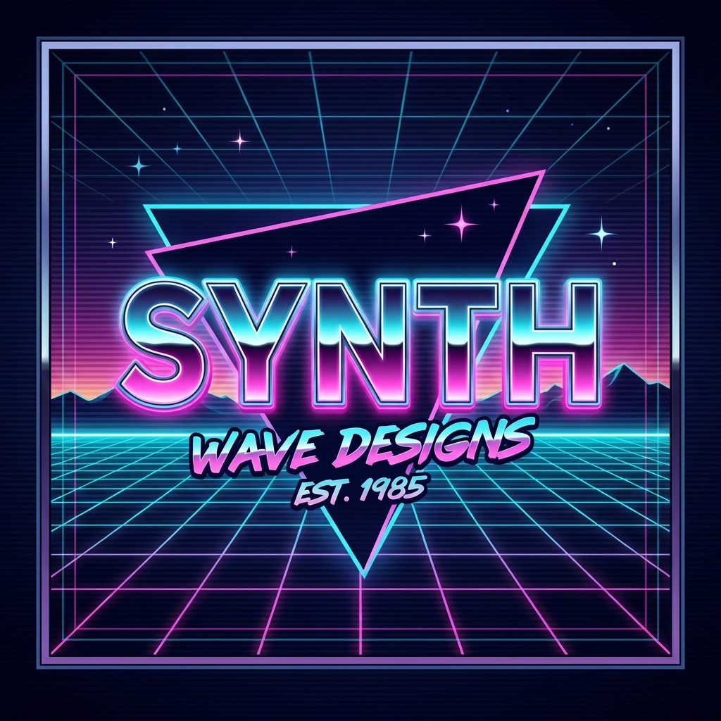 Retro Futurism — Logos template
