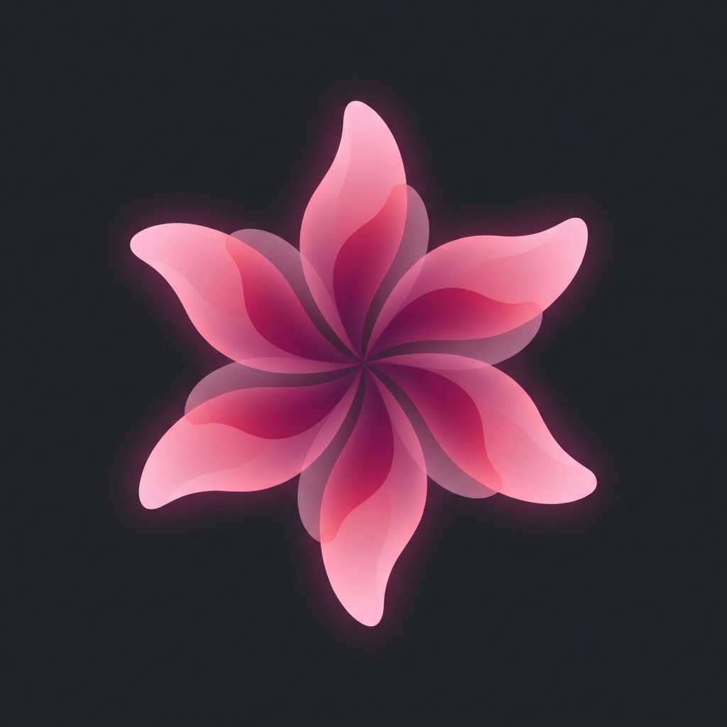 Radial Petals — Logos template