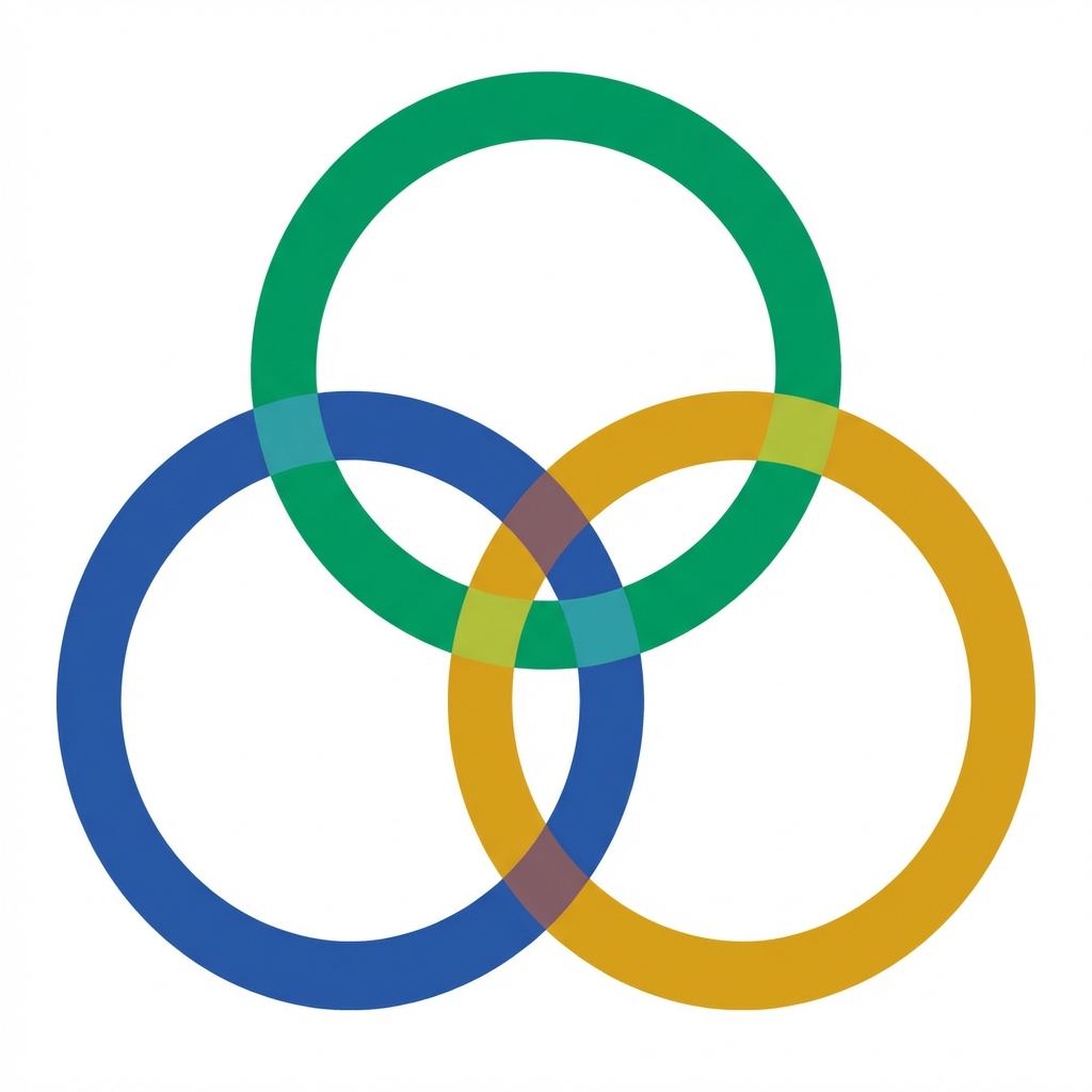 Interlocking Rings — Logos template