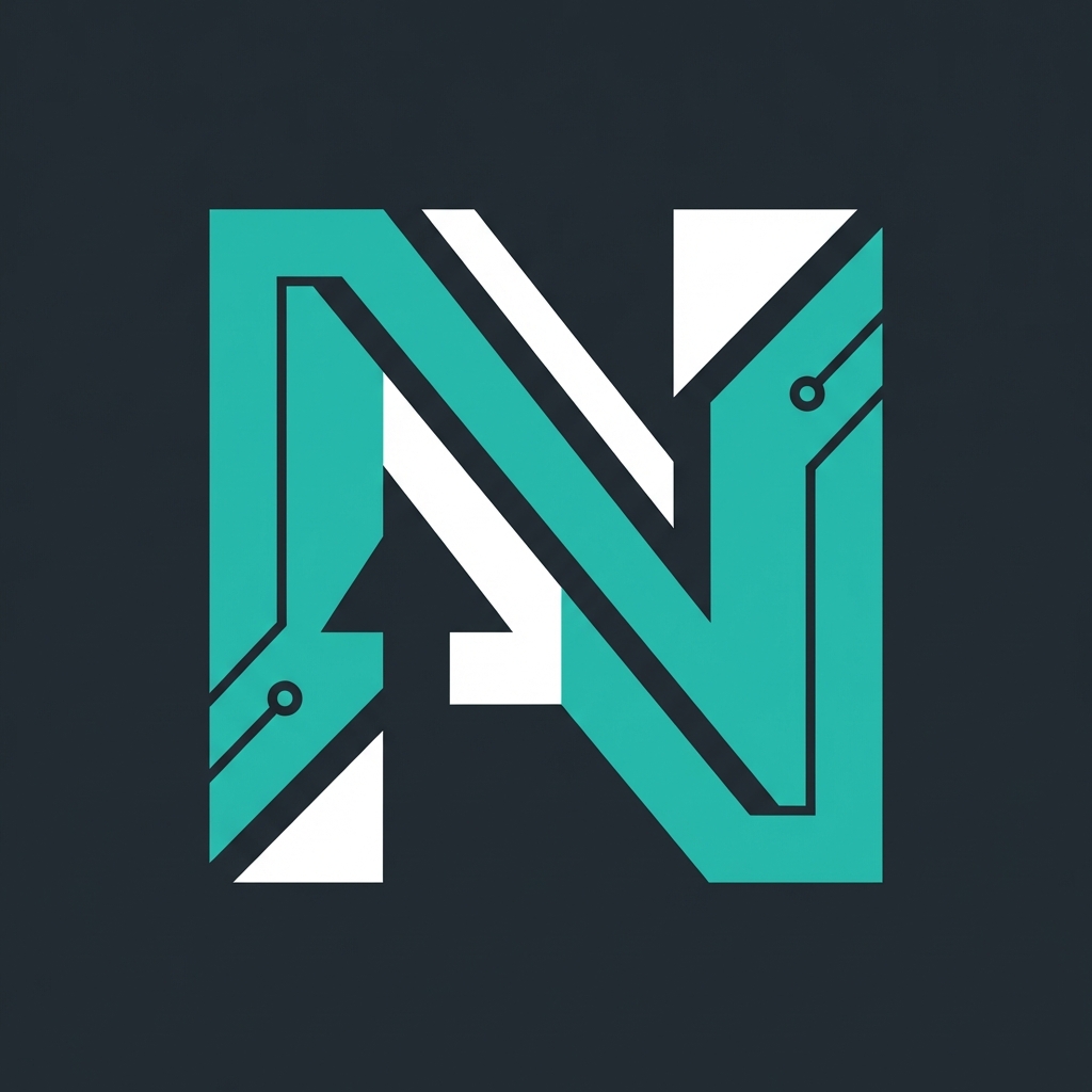 Negative Space Symbol — Logos template