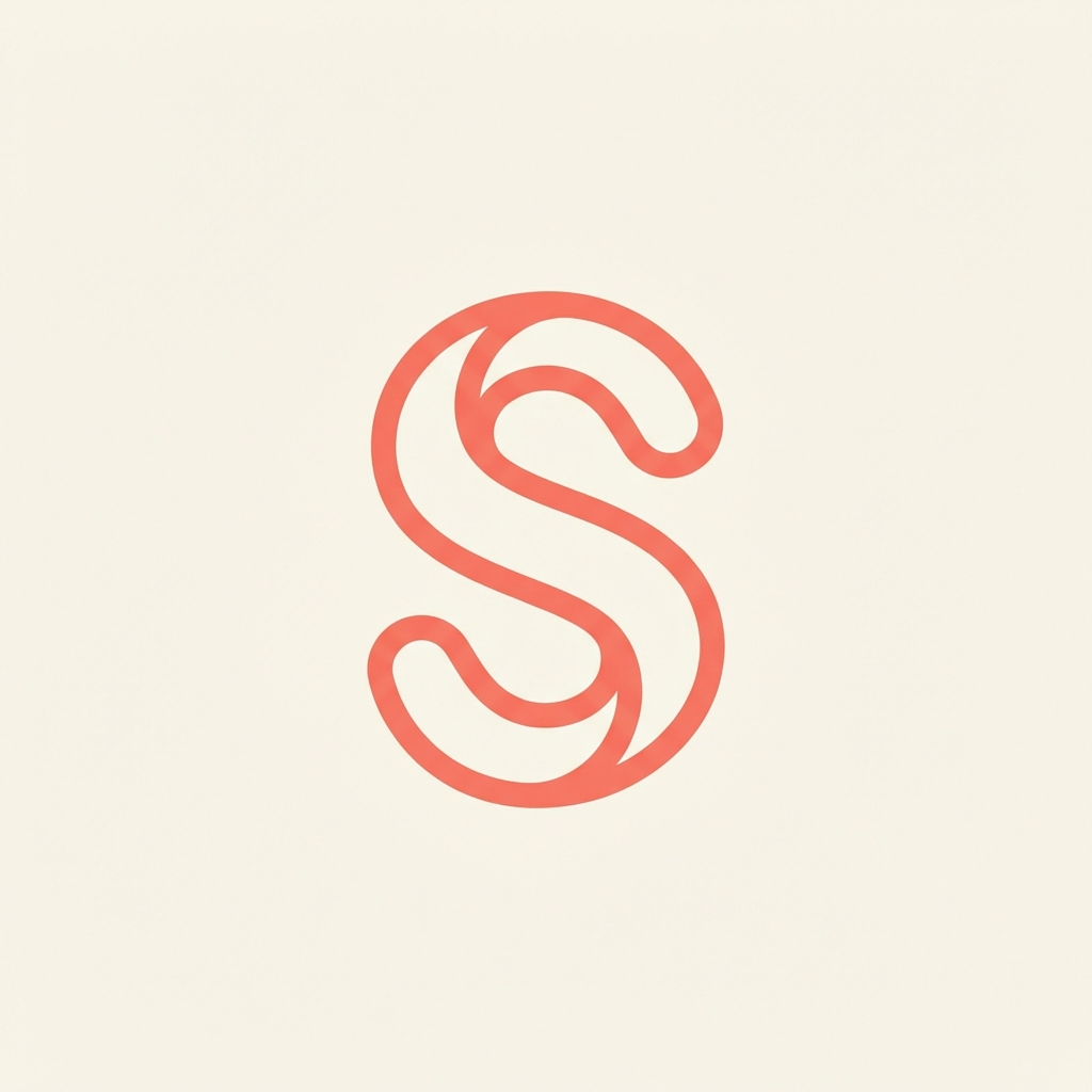 Monoline Icon Letter — Logos template