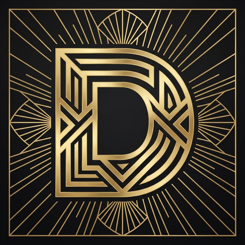 Art Deco Geometric — Logos template