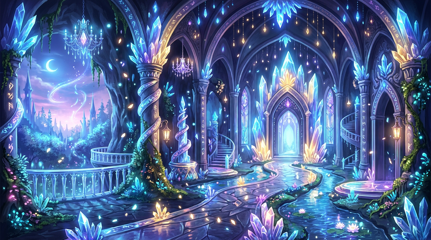 Fantasy Background — Visual Novel template