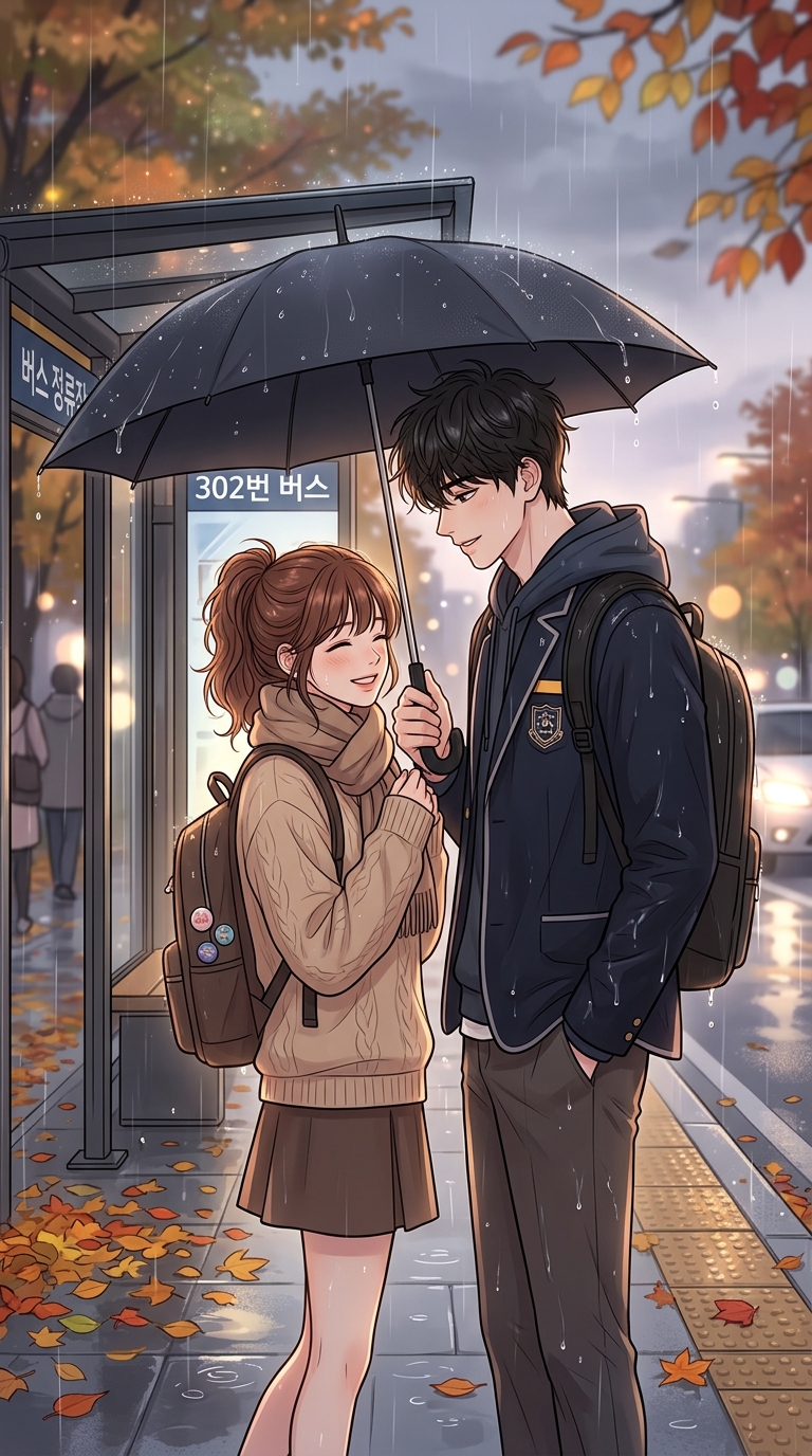 Webtoon Vertical Scene — Comic Panels template