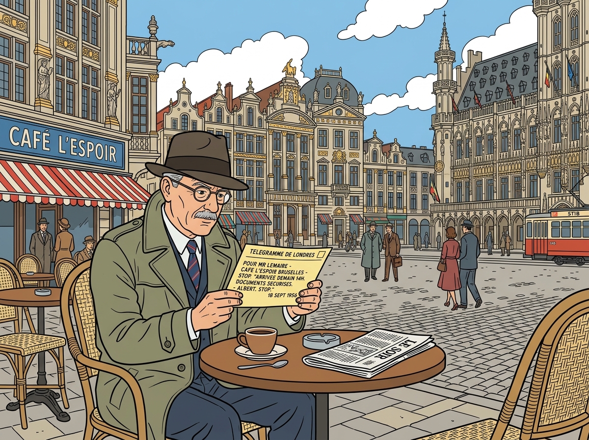 Ligne Claire (Franco-Belgian) — Comic Panels template
