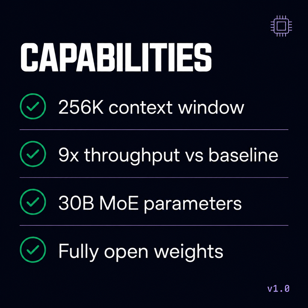 Feature Checklist — Developer Tools template